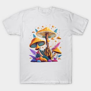 Mushrooms Bringing Joy T-Shirt